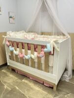 Enxoval de berço Jardim Encantado - 9 peças - Imagem 8