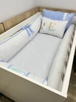 Kit berço  azul claro – 9 peças - Imagem 2