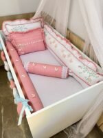 Enxoval de berço jardim encantado - 10 peças