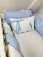 Enxoval azul claro - 9 peças - Imagem 2