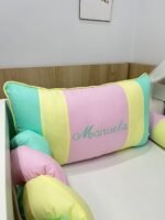 kit berço chuva de amor candy color - 10 peças - Imagem 6