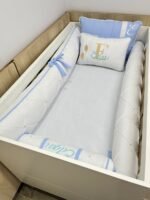 Kit berço  azul claro – 9 peças - Imagem 6