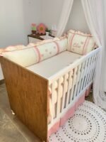 Enxoval de berço borboletas - 8 peças - Imagem 3