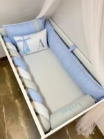 Enxoval azul claro - 9 peças