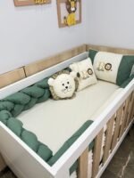 Kit berço Safari - 9 peças. - Imagem 2