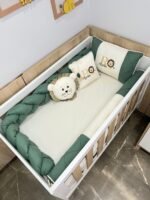 Kit berço Safari - 9 peças. - Imagem 6