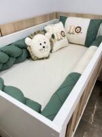 Kit berço Safari - 9 peças.