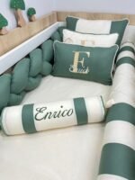 Enxoval de berço - 10 peças. - Imagem 2