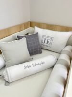 Enxoval de berço - 10 peças. - Imagem 3