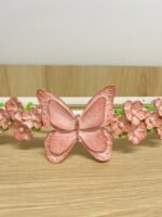 Dossel flores e borboleta. - Imagem 5