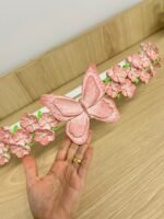 Dossel flores e borboleta. - Imagem 2