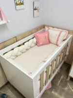 Enxoval jardim das borboletas - 9 peças. - Imagem 4