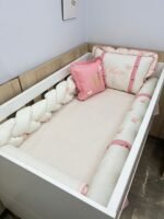 Enxoval jardim das borboletas - 9 peças. - Imagem 5