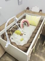 Enxoval jardim das borboletas - 10 peças.