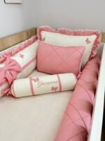 Enxoval jardim das borboletas - 10 peças. - Imagem 2