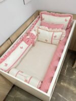 Enxoval jardim das borboletas - 10 peças.