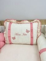 Enxoval  jardim das borboletas - 9 peças. - Imagem 6