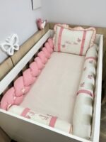 Enxoval  jardim das borboletas - 9 peças. - Imagem 2