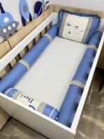 Enxoval de berço Astronauta - 8 peças.