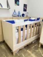 Enxoval de Berço, Azul caneta - 9 peças. - Imagem 4