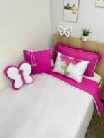 kit cama solteiro 6 peças. - Imagem 2