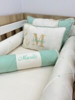 Enxoval de berço 9 peças. - Imagem 3