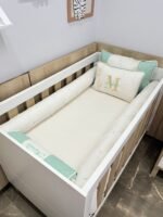 Enxoval de berço 9 peças.