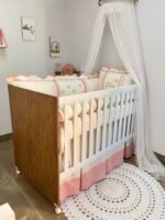 Enxoval de berço borboletas - 8 peças - Imagem 4