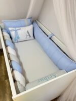 Enxoval azul claro - 9 peças - Imagem 4