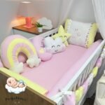 Enxoval de berço chuva de Amor - com 13 peças - Imagem 4