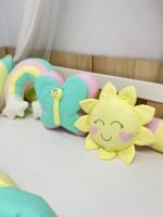 kit berço chuva de amor candy color - 10 peças - Imagem 9