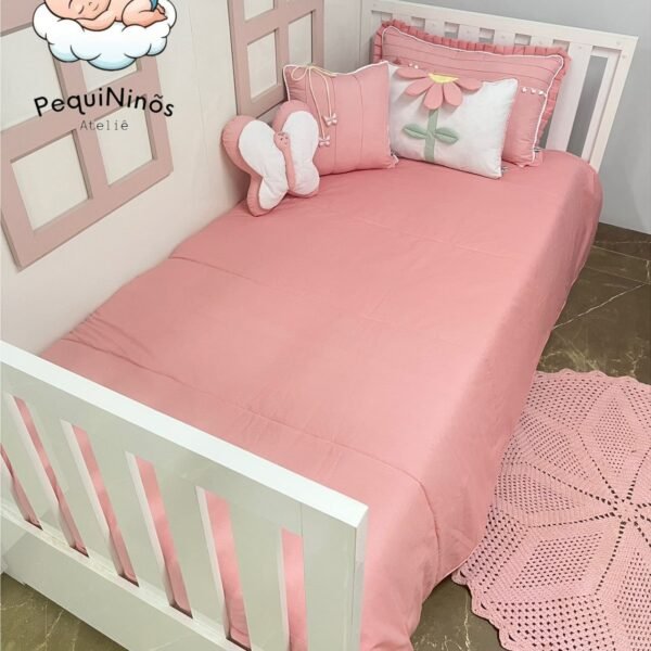 Kit cama solteiro - 6 peças