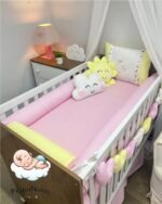 Enxoval de berço chuva de Amor - com 13 peças - Imagem 5